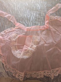 Two vintage aprons