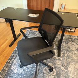 Programmable Standing Desk W/ Office Chair