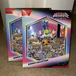 Pokemon prismatic evolution binder