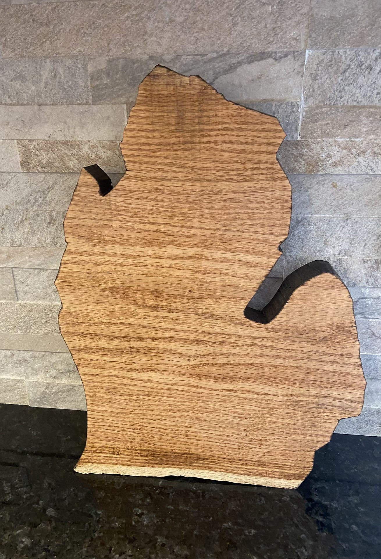 Michigan Wood Mitten Plaques