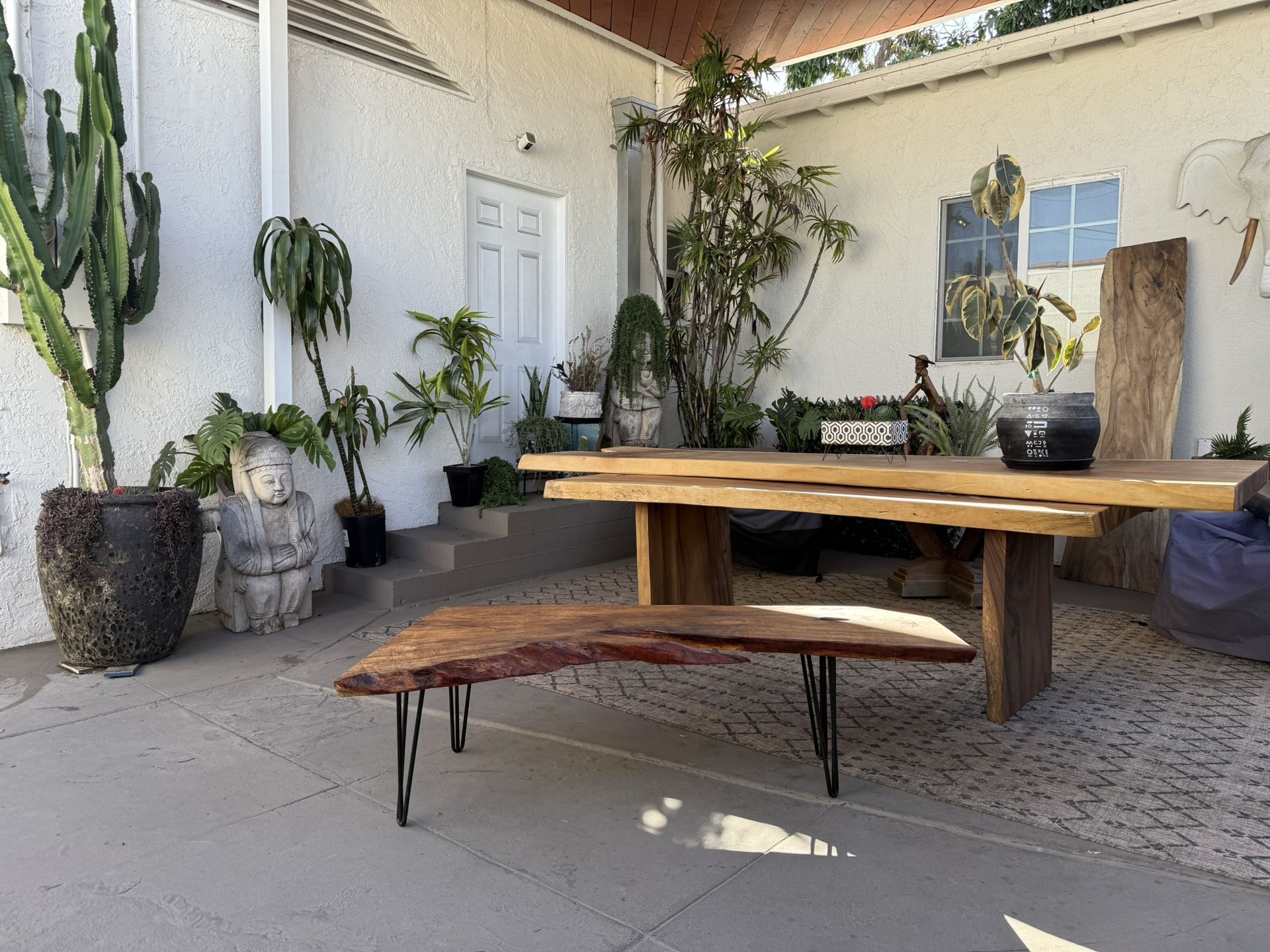 5ft Slab Coffee Table 200$