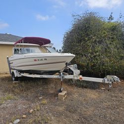 2001 Wellcraft 20ft Volvo Penta 5.0 I/O Trailer Bowrider Boat