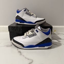 Nike Air Jordan 3 Retro “Racer Blue” – Men’s Size 8