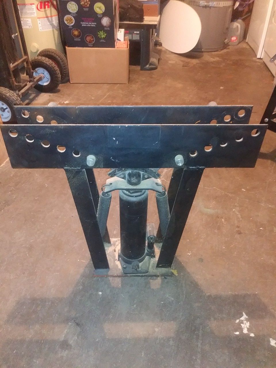 Pipe bender from harbor freight