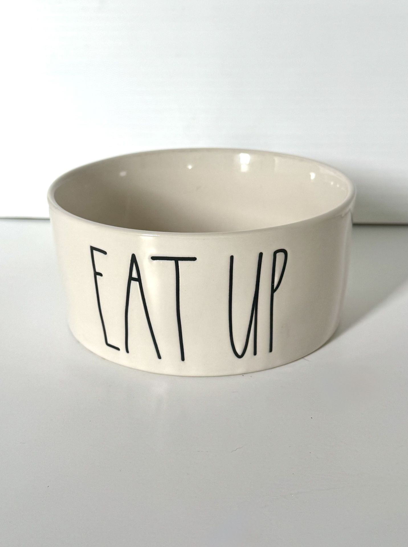 Rae Dunn Ceramic Dog Bowl