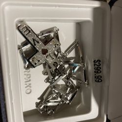 silver love cross necklace