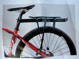 Brand New Rear Bike Rack,Bike Cargo Rack & Reflective, Universal Bike Luggage Rack