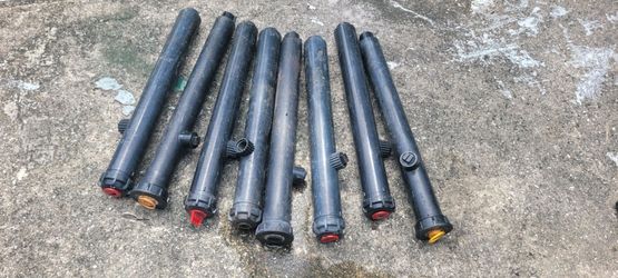 Toro and rainbird 12 inch popup sprinklers