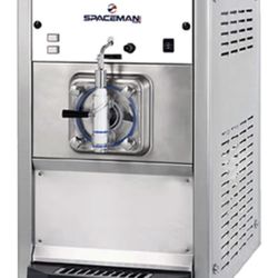 Spaceman 6690-C Countertop Frozen Beverage Machine, Single Flavor System Used, in working condition needs cleaning.