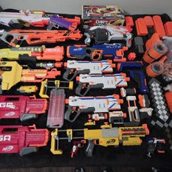 NERF Dart Blaster Collection