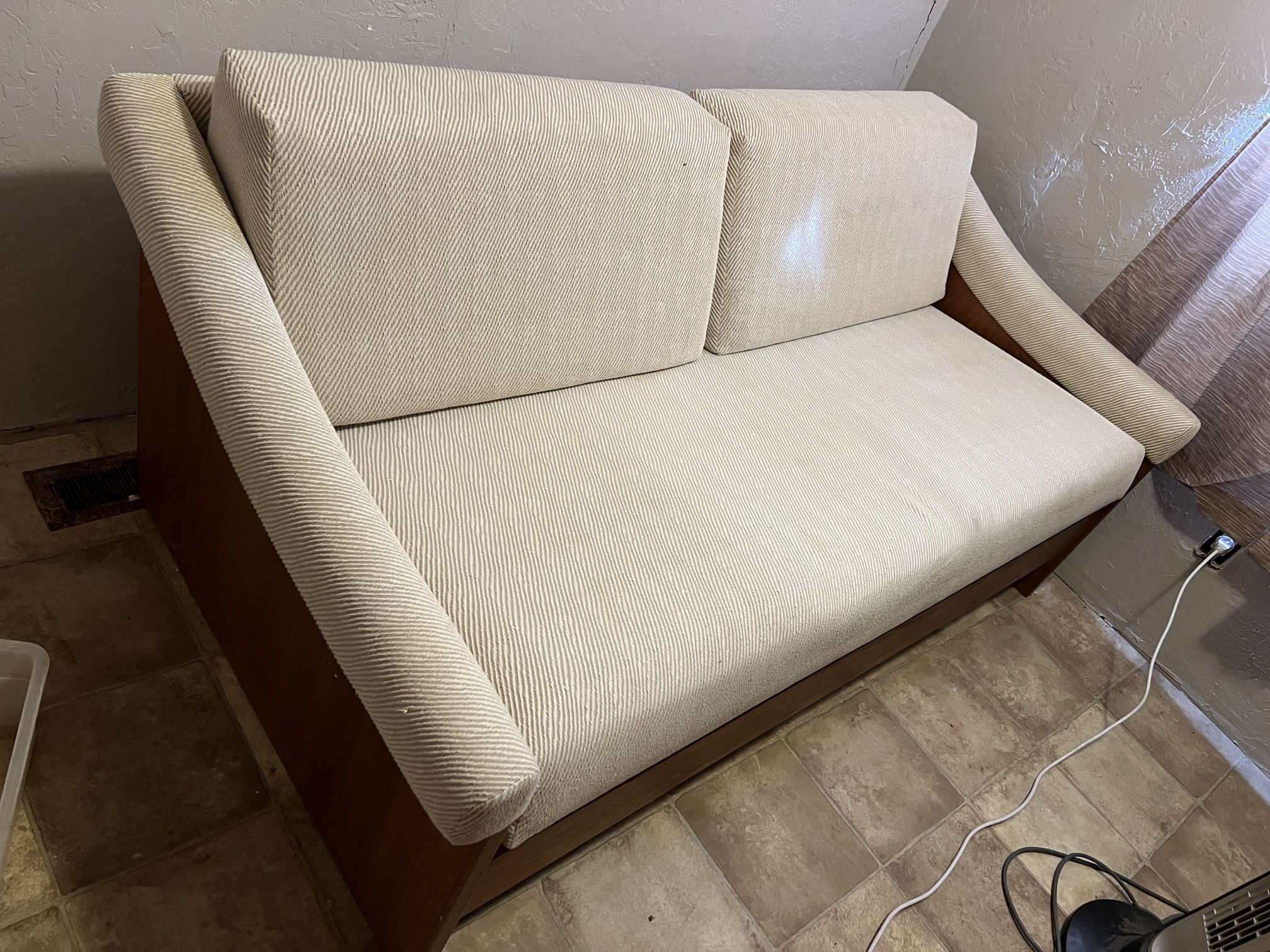Vintage 70s Danish Modern Hestbaek Sofa Sleeper