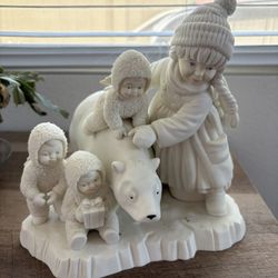 Snowbabies Figurine 1(contact info removed) “Nice To Meet You, Little One”