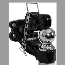 15 Ton Combination Hitch - 2-5/16 Inch Ball (BH152516), Black