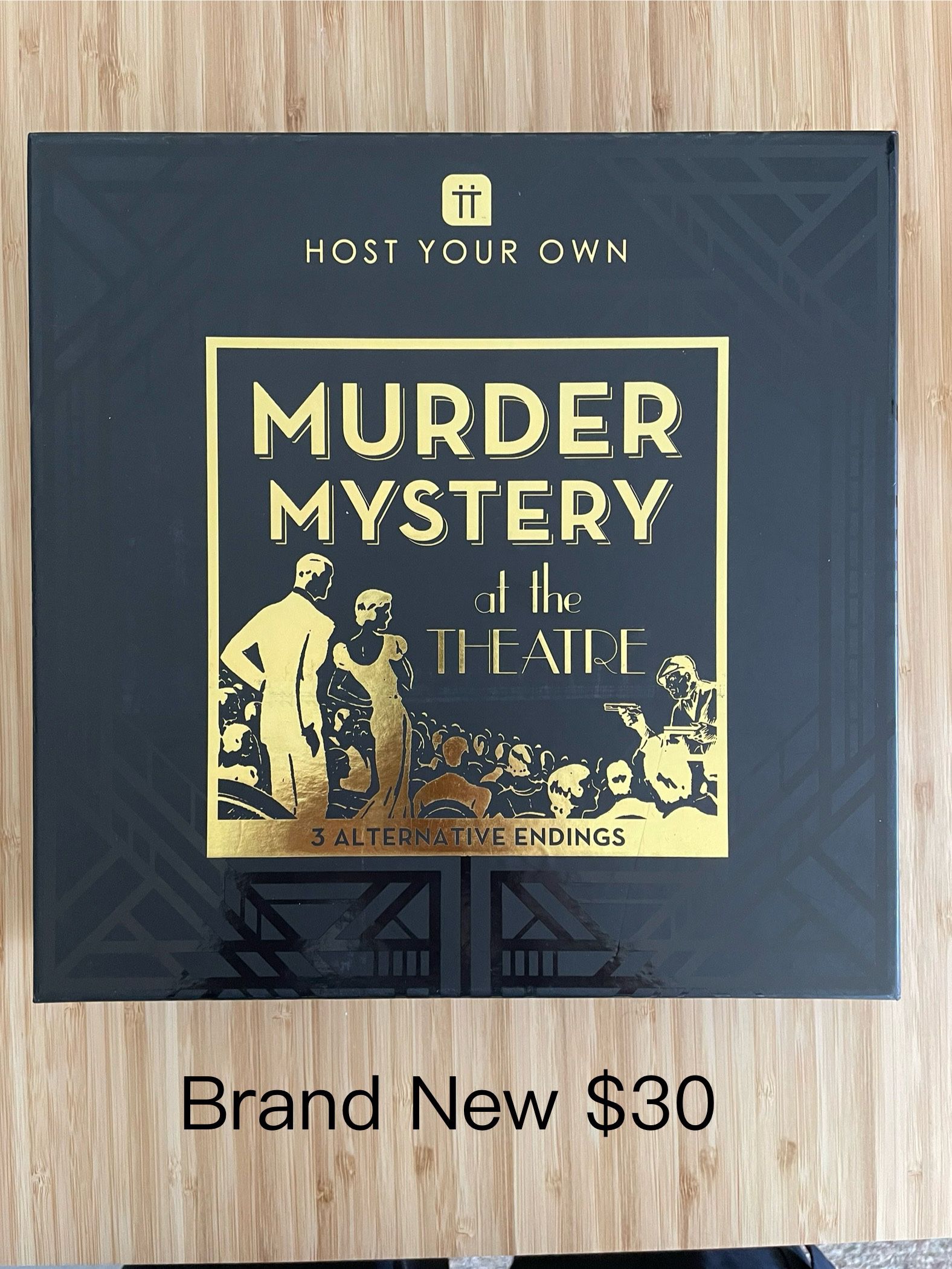 Brand New  Murder mystery board games