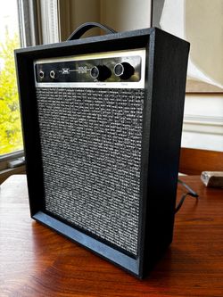 Vintage 1960s Sears Silvertone Guitar Harp Amplifier Excellent Condition