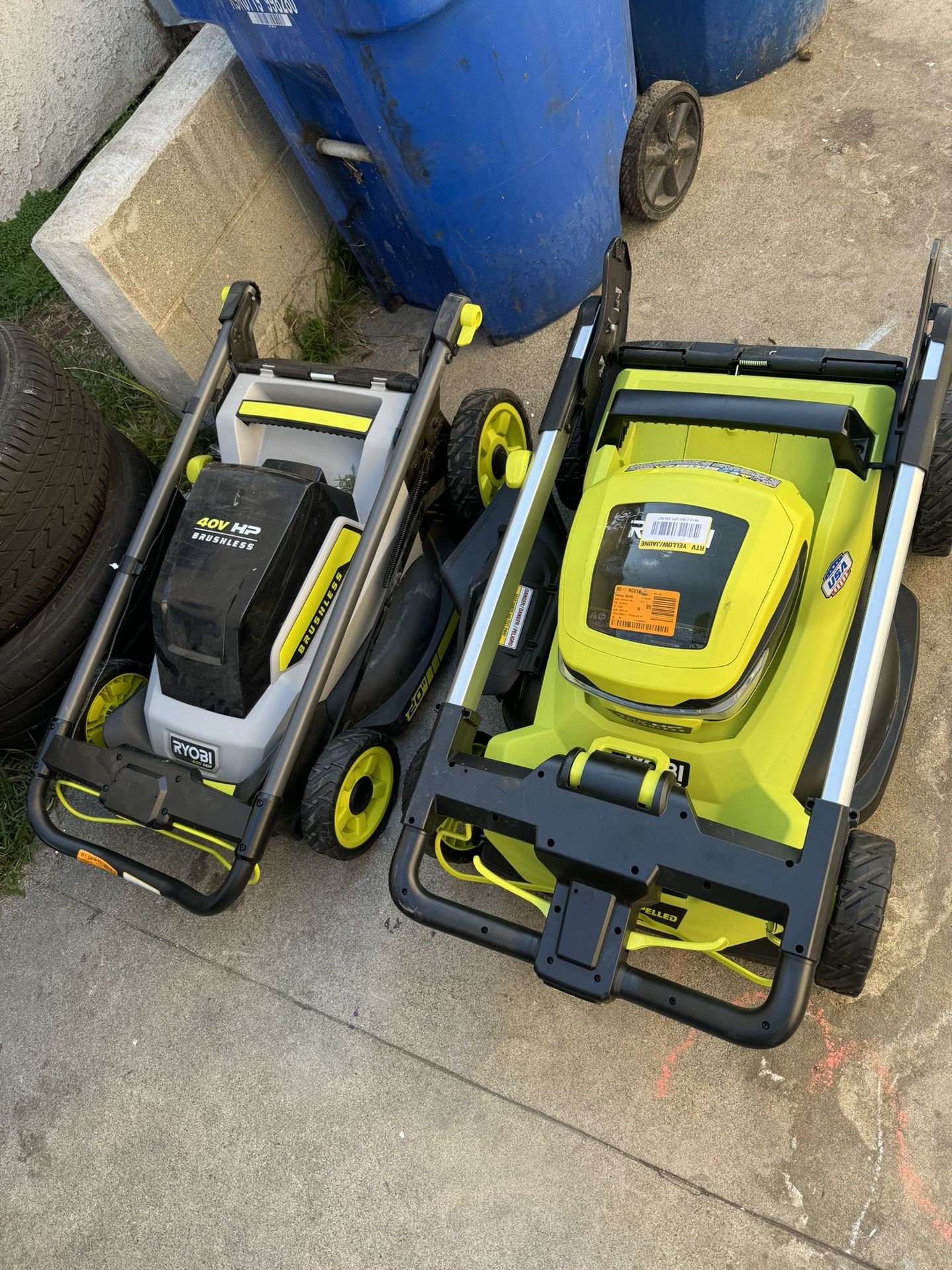RYOBI lawnmower