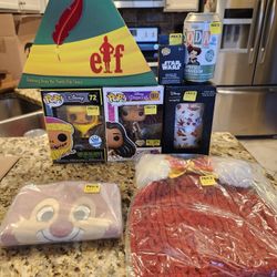 Miscellaneous Funko Pops Loungefly Wallet And Hat With Tags All New Condition 