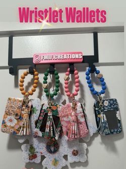 Wrist Wallets W/keychains