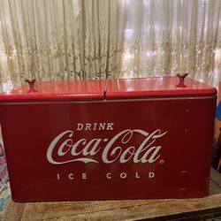 Vintage Replica Coke Cooler