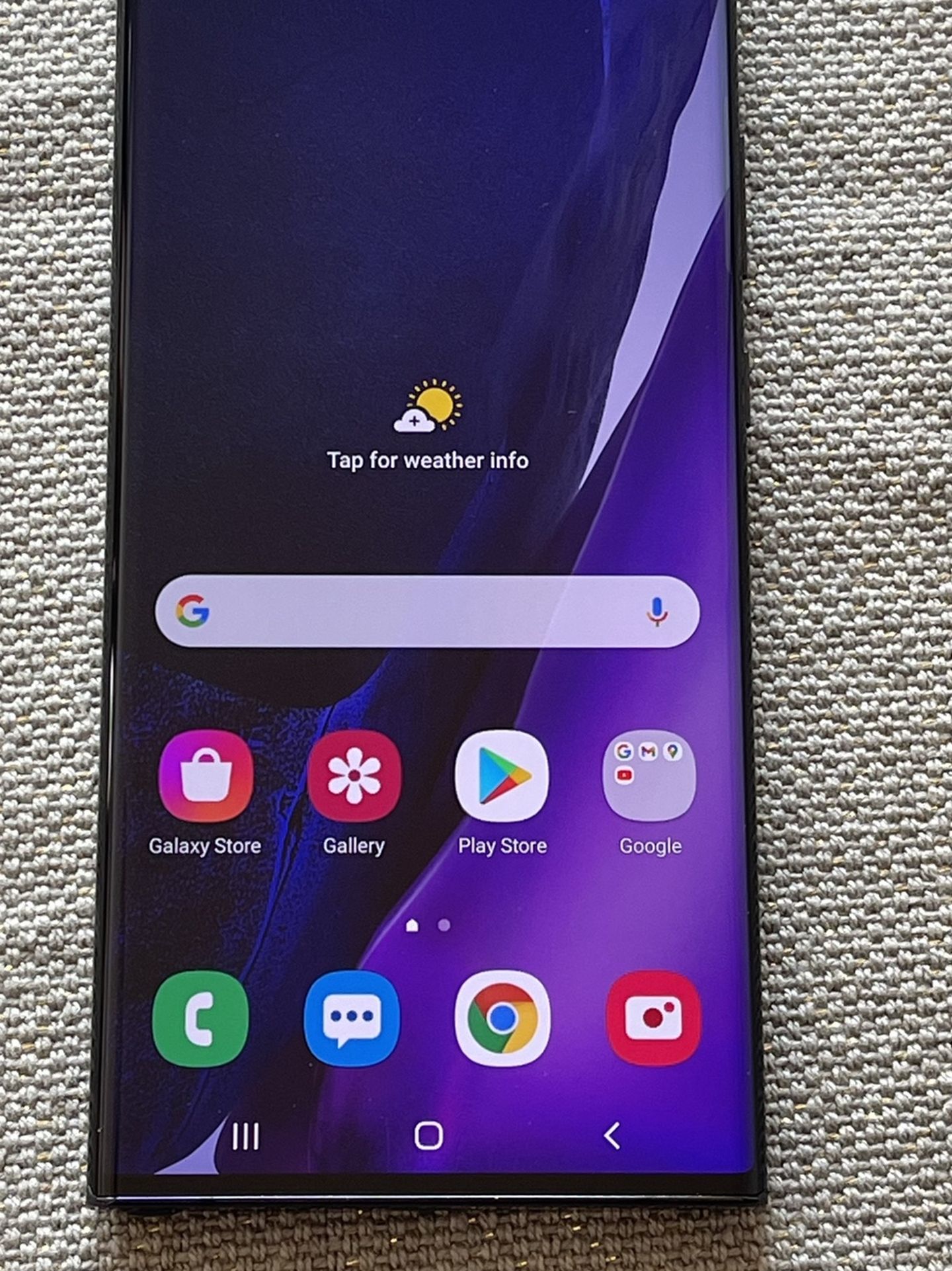 Samsung Note 20 Ultra-512GB Unlocked