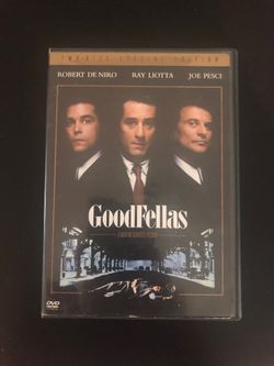 Good fellas DVD 2 disk special edition