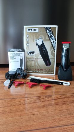 WAHL Professional Cordless Adjustable T-Blade Trimmer 