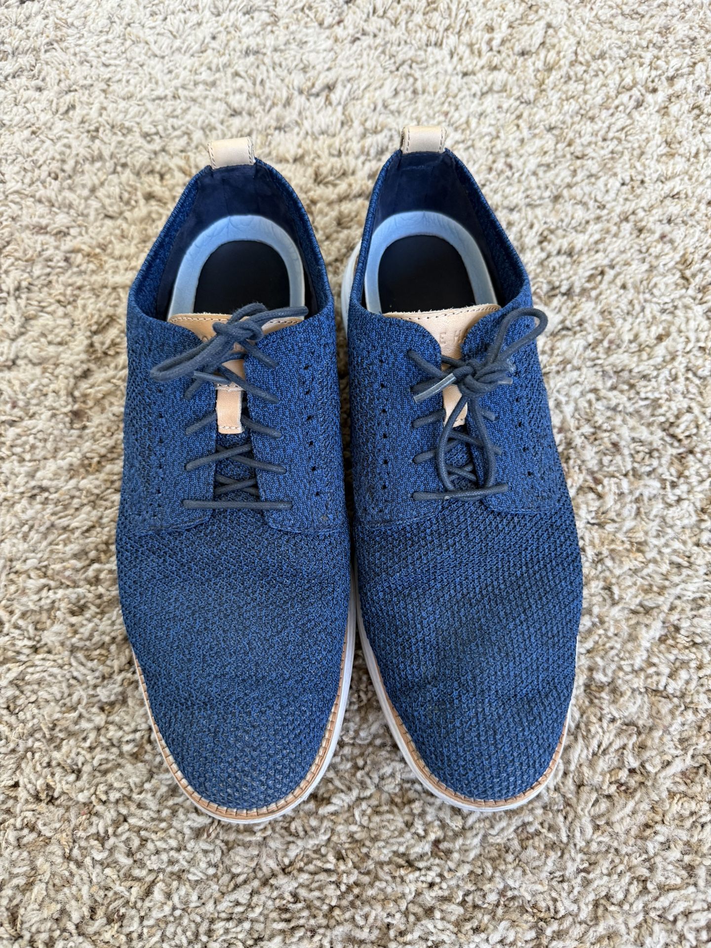 Cole Haan Blue Dress Shoes