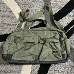 Vintage Eagle Creek Green Travel Duffel Bag Slide Strap For Carryon 