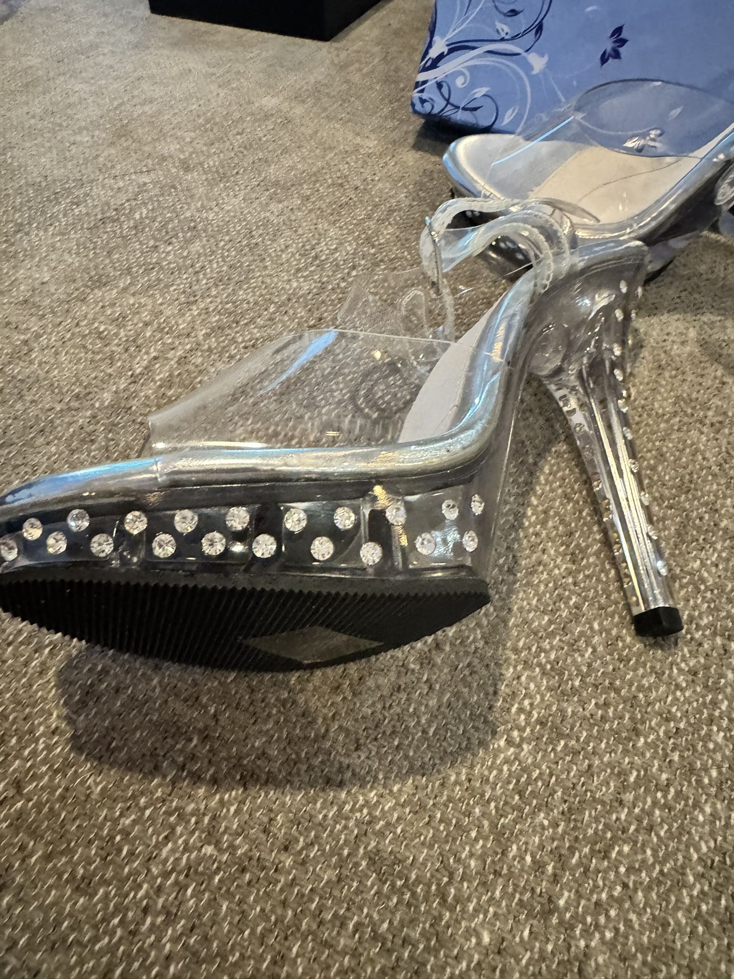 Clear High Heels