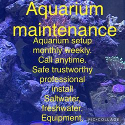 For Aquarium Service