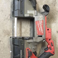 Milwaukee Bandsaw deep cut