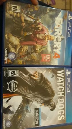 Farcry 4 and Watchdogs
