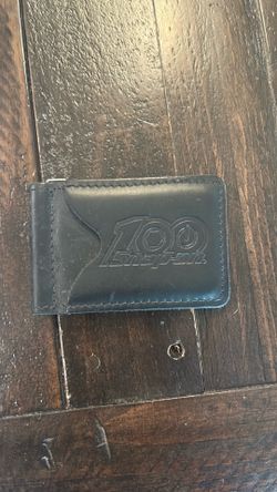 SnapOn 100th anniversary leather wallet