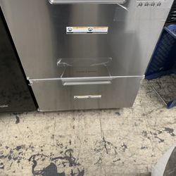 Fisher & Paykal Double Drawer Dishwasher In Stainless Steel New Open Box