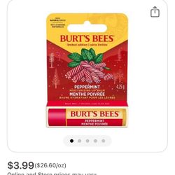 Burt’s Bees Lip Balm Peppermint 
