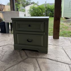 old fashioned repainted cabinet