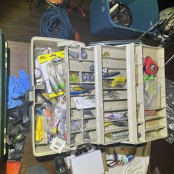 FISHING TACKLE AND POLES