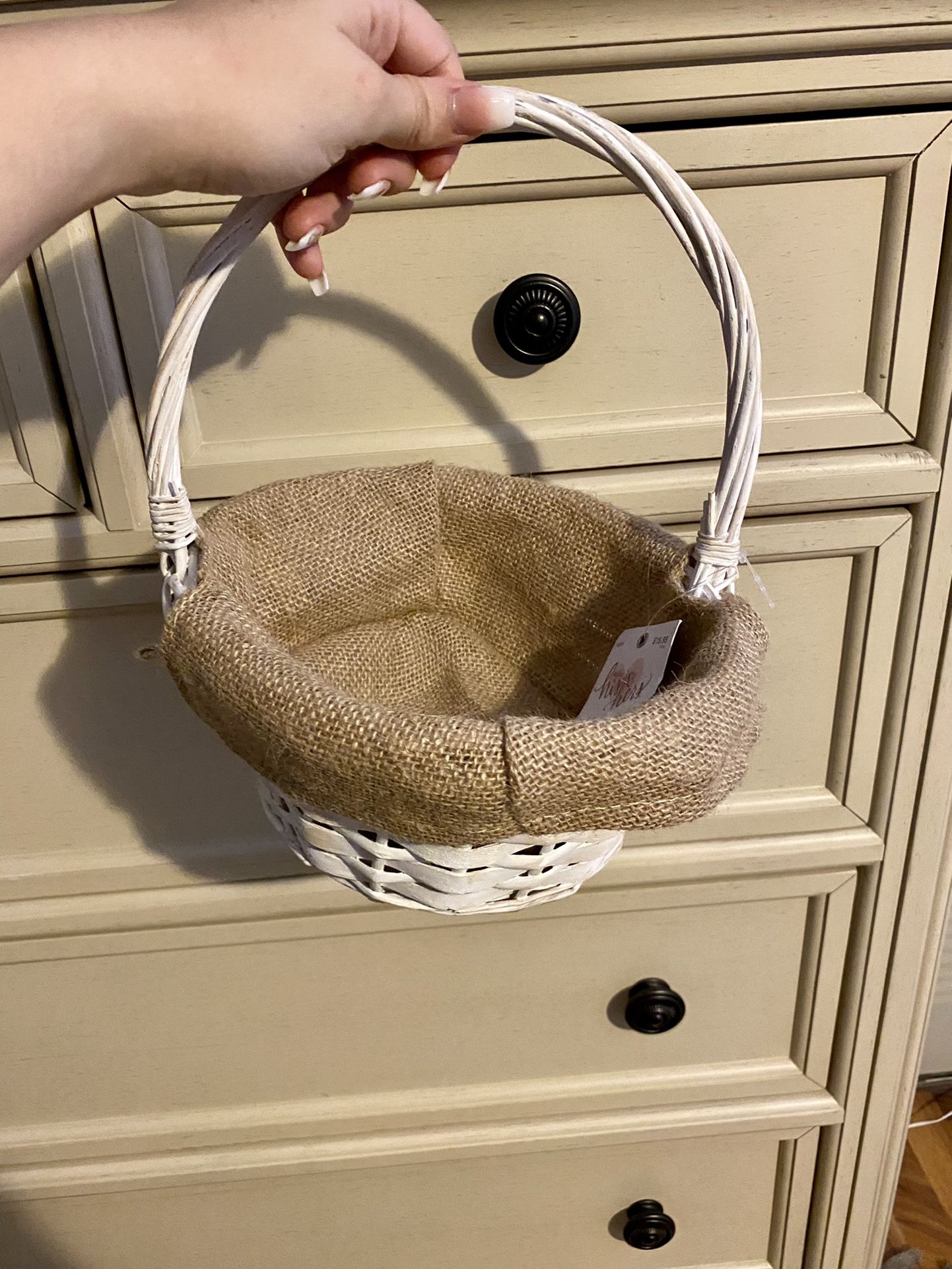 Flower Girl Basket/wedding Basket 