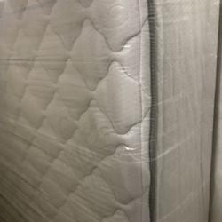 Queen mattress with Box springs 200. Must go this week