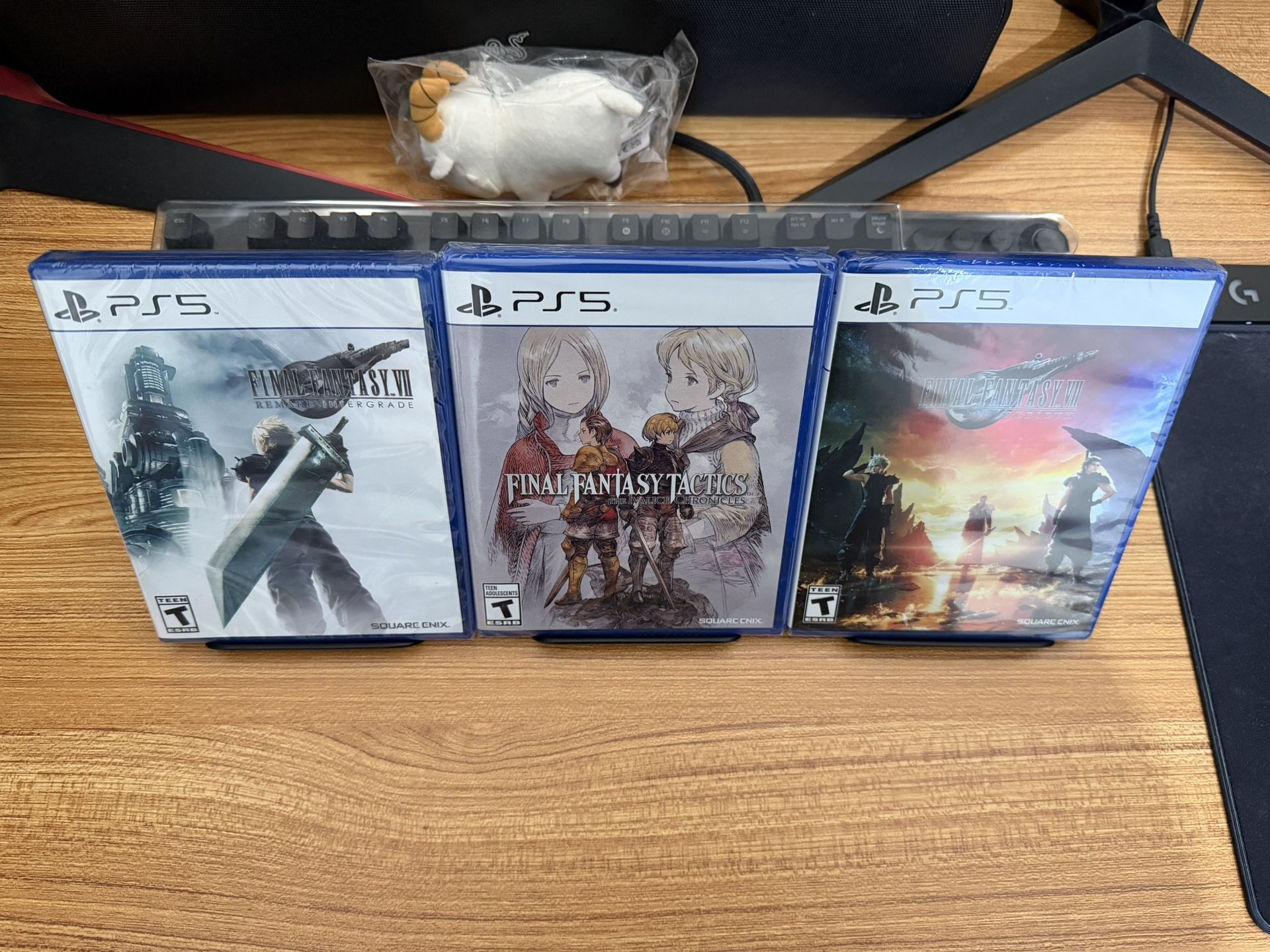 NEW SEALED Final Fantasy 7 Remake + Rebirth + Tactics for Playstation 5