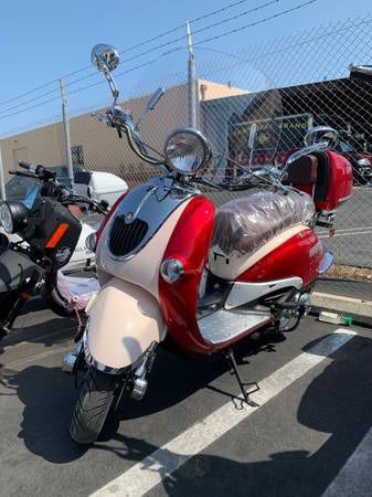 New 150cc Heritage Scooter On Sale At Turbopowersports Com