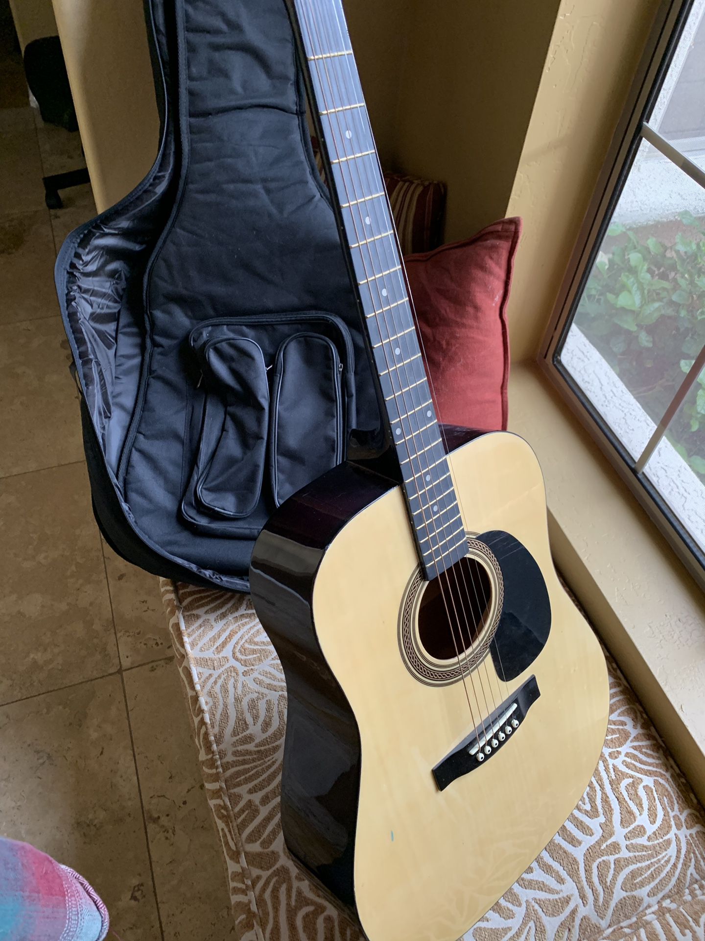 Johnson ジョンソン JG-610-N 610 Player Series Acoustic Guitar, Natural  アコースティックギター アコ