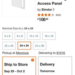 Metal Access Door &Frame