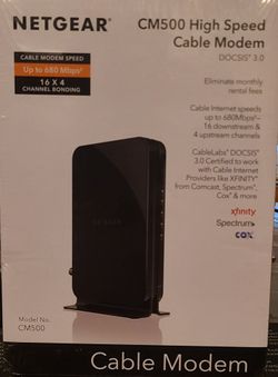 Netgear cm500