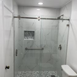 Clear Shower Glass Doors