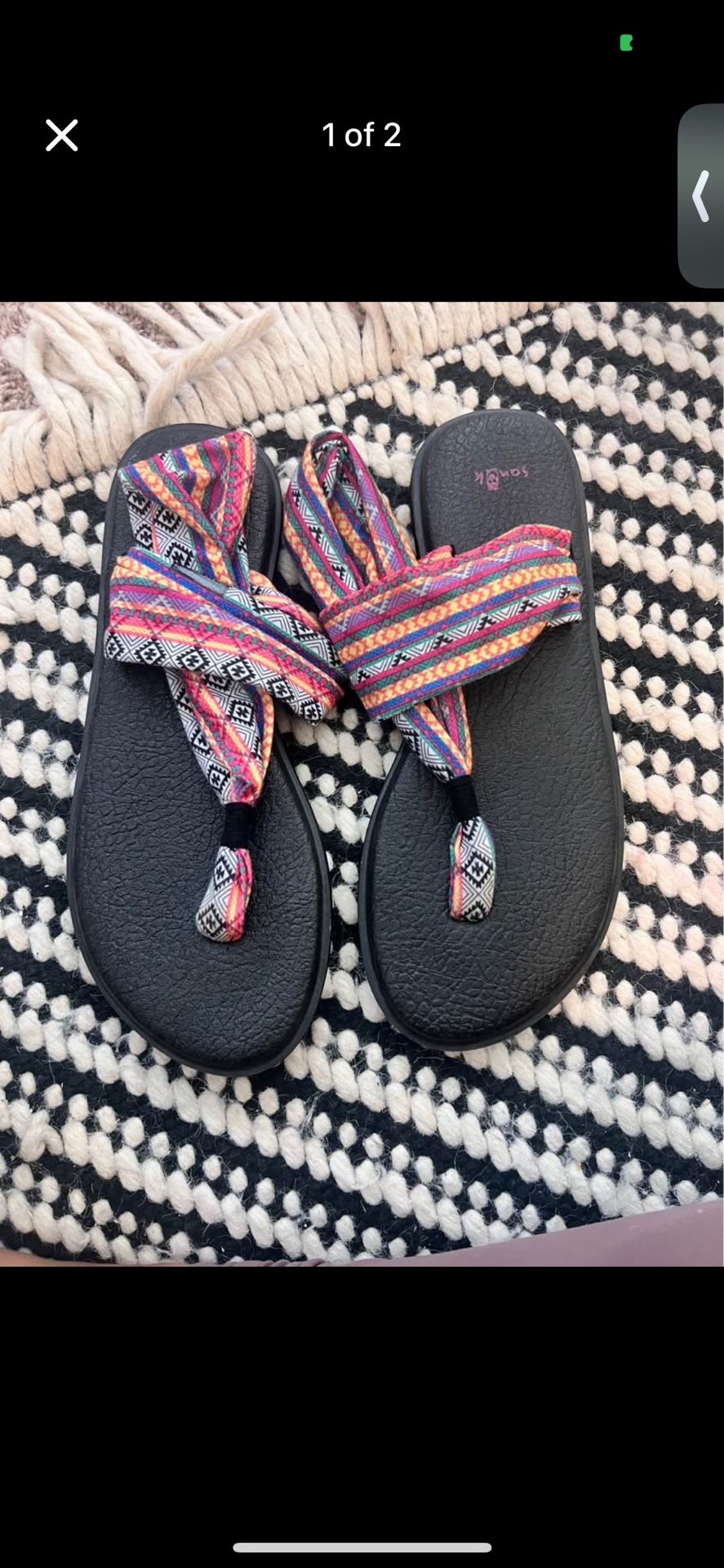 Sanuk Women's Yoga Sling 2 Print Vintage Sandal boho