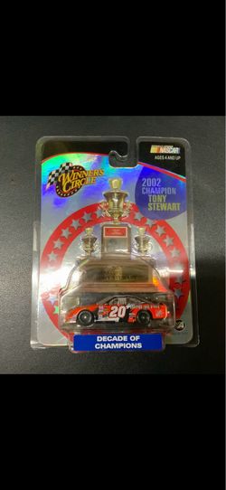 Nascar Winners Circle 2002 Champion Tony Stewart Decade Of Champions Nascar Cup