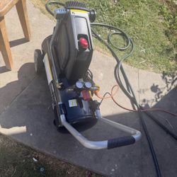 Shop Husky 8 Gal. 150 PSI Portable Electric Oil-Free Horizontal Hotdog Air Compressor with Rubber Wh