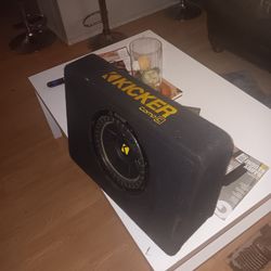 10 Sub With Kicker Amplifier 175$  