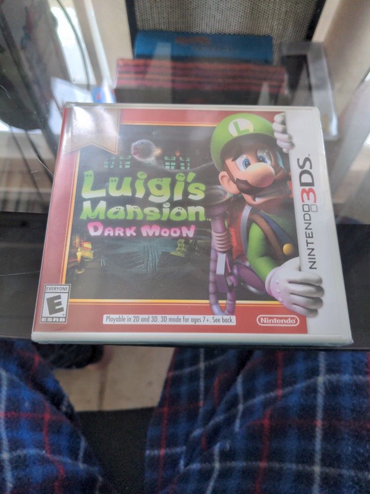 Nintendo 3ds Luigi's Mansion Dark Moon New.